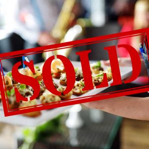 Gold Sponsor - Passed Hors Package – Welcome Reception